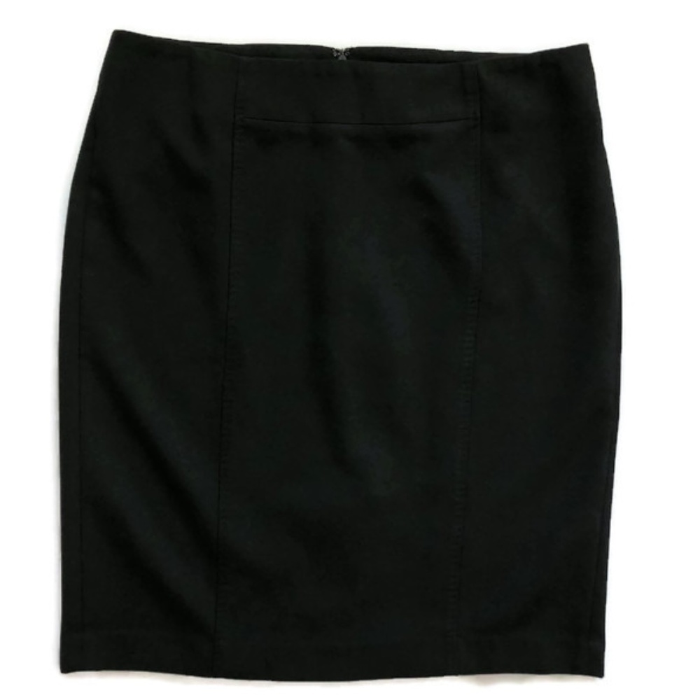 LOFT Black Knit Fall/Winter Skirt-Sz 14